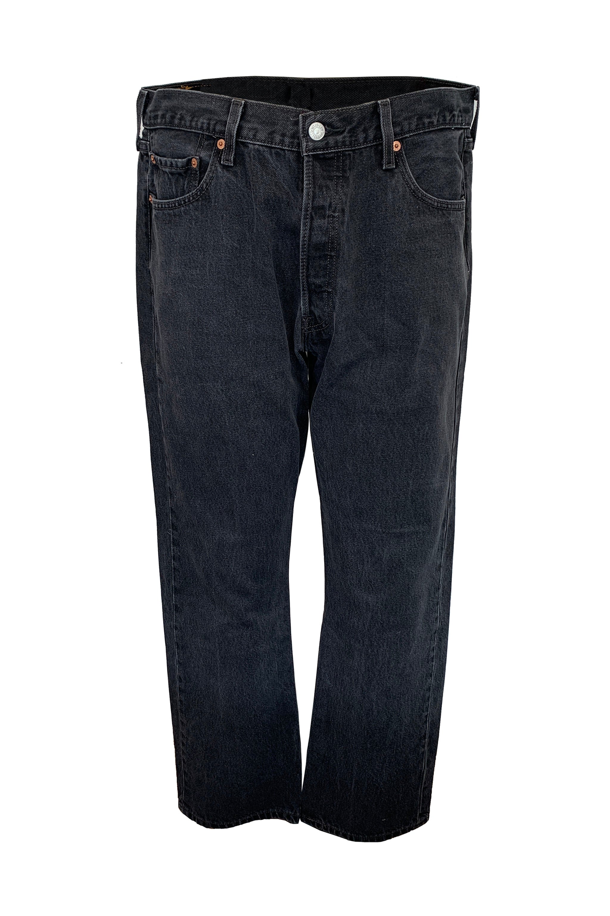 【送料&関税込】Levi's Black Cotton 501 Jeans Levis50136x32BlkWashFront.jpg?